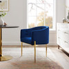 Savour Tufted Performance Velvet Accent Chair / EEI-3903