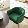 Savour Tufted Performance Velvet Accent Chair / EEI-3903