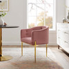 Savour Tufted Performance Velvet Accent Chair / EEI-3903