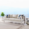 Shore Outdoor Patio Aluminum Sofa / EEI-3917