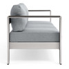 Shore Outdoor Patio Aluminum Sofa / EEI-3917