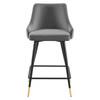 Adorn Performance Velvet Counter Stool / EEI-3908