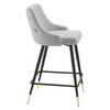 Adorn Performance Velvet Counter Stool / EEI-3908