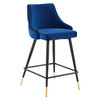 Adorn Performance Velvet Counter Stool / EEI-3908