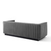 Conjure Channel Tufted Velvet Sofa / EEI-3885