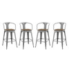 Promenade Bar Stool Set of 4 / EEI-3955