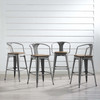 Promenade Bar Stool Set of 4 / EEI-3955