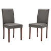 Prosper Faux Leather Dining Side Chair Set of 2 / EEI-3617