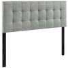 Lily Queen Upholstered Fabric Headboard / MOD-5041