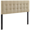 Lily Queen Upholstered Fabric Headboard / MOD-5041