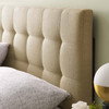 Lily Queen Upholstered Fabric Headboard / MOD-5041