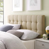 Lily Queen Upholstered Fabric Headboard / MOD-5041