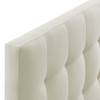 Lily Queen Upholstered Fabric Headboard / MOD-5041