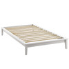 Lodge Twin Wood Platform Bed Frame / MOD-6053