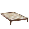 Lodge Twin Wood Platform Bed Frame / MOD-6053