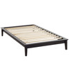Lodge Twin Wood Platform Bed Frame / MOD-6053