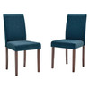 Prosper Upholstered Fabric Dining Side Chair Set of 2 / EEI-3618