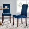 Prosper Upholstered Velvet Dining Side Chair Set of 2 / EEI-3619