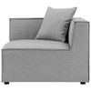 Saybrook Outdoor Patio Upholstered 6-Piece Sectional Sofa / EEI-4383