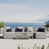 Saybrook Outdoor Patio Upholstered 6-Piece Sectional Sofa / EEI-4383