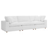 Commix 3 Piece Down Filled Overstuffed Sectional Sofa Set / EEI-3355