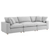 Commix Down Filled Overstuffed 3 Piece Sectional Sofa Set / EEI-3355