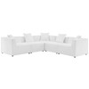 Saybrook Outdoor Patio Upholstered 5-Piece Sectional Sofa / EEI-4384