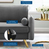 Revive Performance Velvet Sofa / EEI-3988