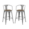 Promenade Bar Stool Set of 2 / EEI-3954