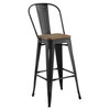 Promenade Bar Stool Metal Set of 4 / EEI-3951