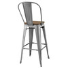 Promenade Bar Stool Metal Set of 4 / EEI-3951