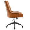 Regent Tufted Vegan Leather Office Chair / EEI-4573