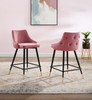 Adorn Performance Velvet Counter Stool Set of 2 / EEI-4594