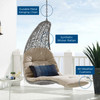 Landscape Hanging Chaise Lounge Outdoor Patio Swing Chair / EEI-4589