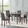 Prosper 5 Piece Faux Leather Dining Set / EEI-4289