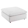 Commix Down Filled Overstuffed Performance Velvet Ottoman / EEI-4365