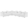 Saybrook Outdoor Patio Upholstered 6-Piece Sectional Sofa / EEI-4385