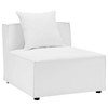 Saybrook Outdoor Patio Upholstered 4-Piece Sectional Sofa / EEI-4380