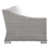 Conway Sunbrella® Outdoor Patio Wicker Rattan 7-Piece Sectional Sofa Set / EEI-4362