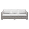 Conway Sunbrella® Outdoor Patio Wicker Rattan Sofa / EEI-3974