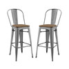 Promenade Bar Stool Set of 2 / EEI-3896