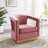 Frolick Performance Velvet Armchair / EEI-3888