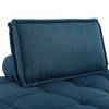 Saunter Tufted Fabric Armless Chair / EEI-4725