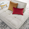 Saunter Tufted Fabric Armless Chair / EEI-4725