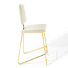 Ponder Performance Velvet Bar Stool / EEI-3880