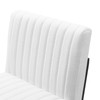 Indulge Channel Tufted Fabric Counter Stool / EEI-4653