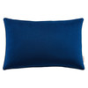 Enhance 24" Lumbar Performance Velvet Throw Pillow / EEI-4705