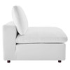 Commix Down Filled Overstuffed Performance Velvet Armless Chair / EEI-4367