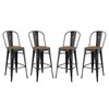 Promenade Bar Stool Set of 4 / EEI-3897