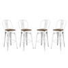 Promenade Bar Stool Set of 4 / EEI-3897